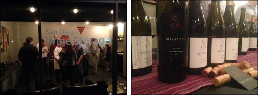 SDWS exterior & Red Stitch wines